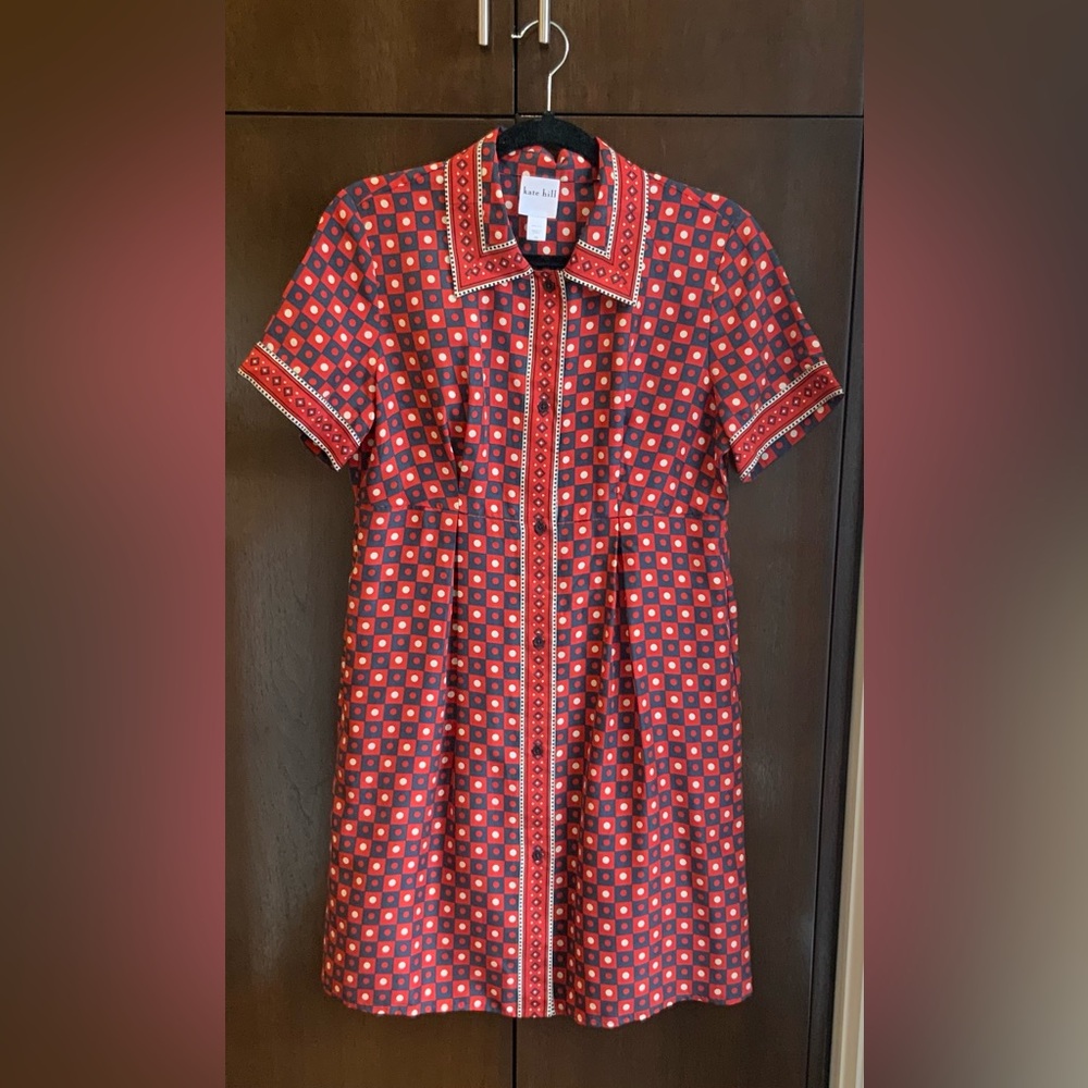 KATE HILL Silk Dress